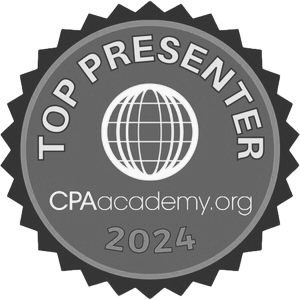 CPAacademy Top Presenter Award 2024